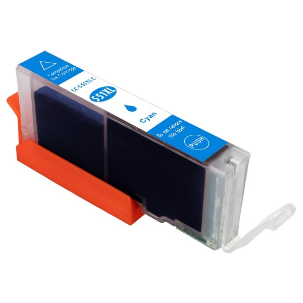 ESMOnline kompatible Druckerpatrone ersetzt Canon PGI-550 CLI 551 Cyan