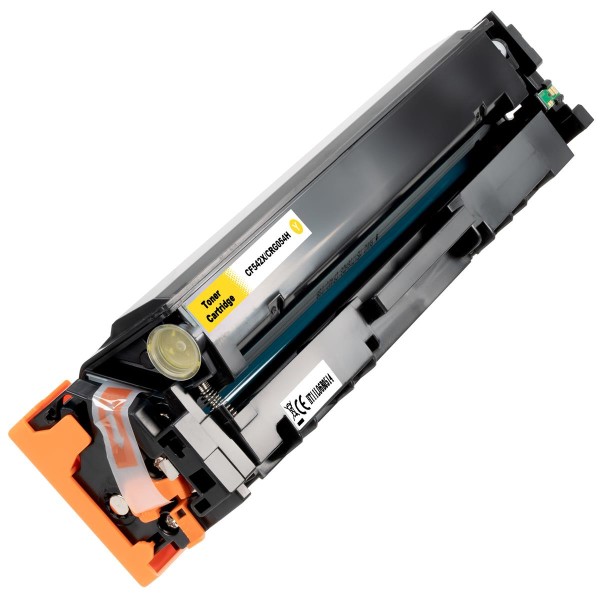 ESMOnline 1 Tonerkartusche 203X CF542X/CRG054H Yellow für HP Lasergeräte Toner