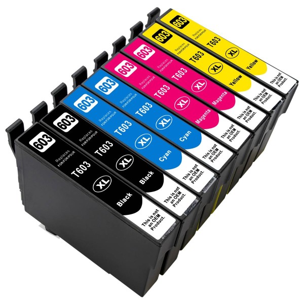4250614804365 - 8x Epson 603 kompatibel von ESMOnline 4250614804365 - 8x Epson 603 kompatibel von ESMOnline