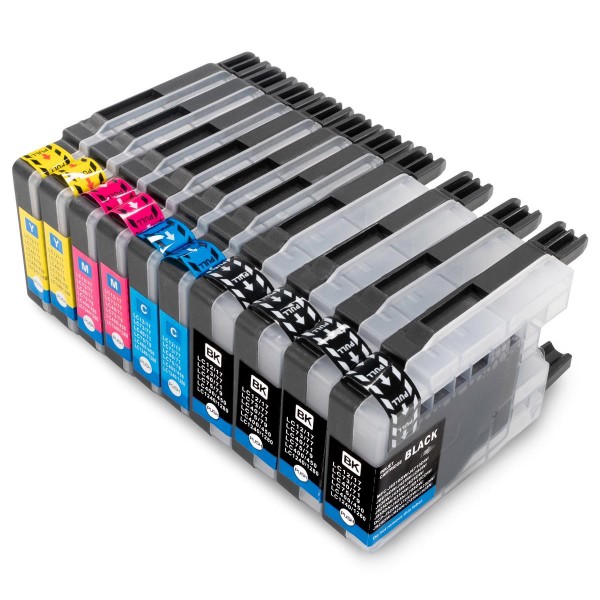 4250614218032 - 10x kompatible Druckerpatronen ersetzen Brother LC1220 LC1240 LC1280XL Mars Jupiter kompatibel von ESMOnline 4250614218032 - 10x kompatible Druckerpatronen ersetzen Brother LC1220 LC1240 LC1280XL Mars Jupiter kompatibel von ESMOnline