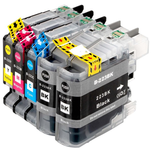 4250614223708 - 5er Set Kompatibel zu Brother Serie LC-223 (LC-221) von ESMOnline 4250614223708 - 5er Set Kompatibel zu Brother Serie LC-223 (LC-221) von ESMOnline
