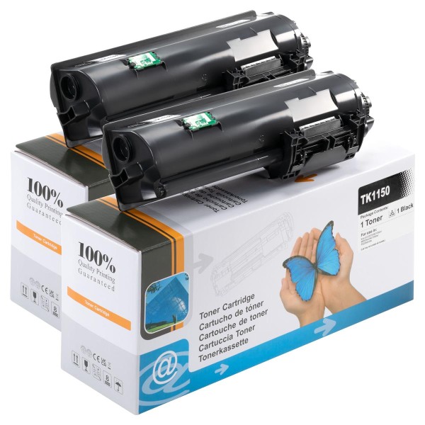 ESMOnline 2 Toner als Ersatz für Tonerkartusche Kyocera TK-1150 BK