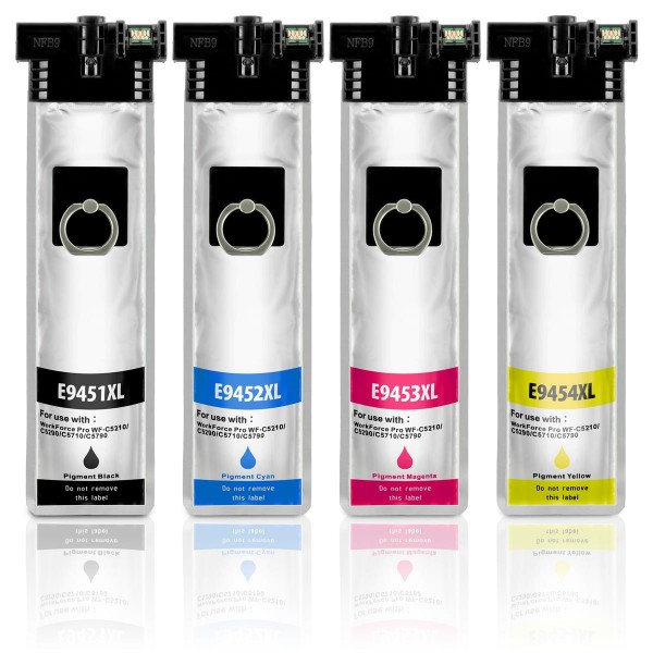 4250614800565 - 4x kompatible Druckerpatrone Tanks ersetzt Epson T944 T945 kompatibel von ESMOnline 4250614800565 - 4x kompatible Druckerpatrone Tanks ersetzt Epson T944 T945 kompatibel von ESMOnline