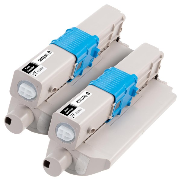 ESMOnline 1 kompatible OKI DC Toner C332 BK Tonerkartusche für Oki C332 MC363 C332DN C332DNW MC363D