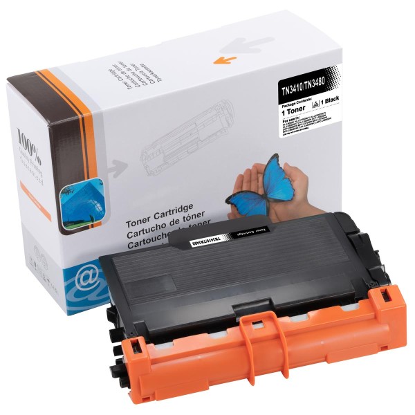 ESMOnline 1 Tonerkartusche TN3410/TN3480 für Brother Lasergeräte Toner Schwarz