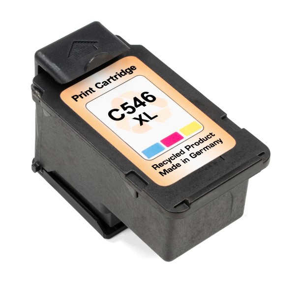 ESMOnline wiederaufbereitete Tinten- Druckerpatrone zu Canon CL-546XL C