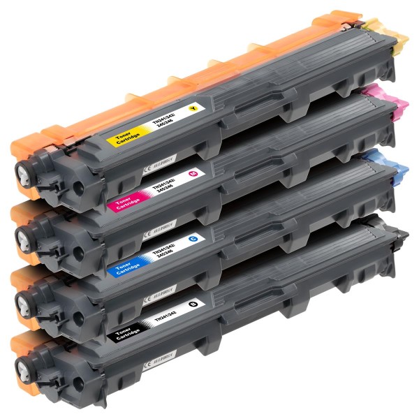 ESMOnline 4 Tonerkartusche DC TN241 TN242 TN245 TN246 für Brother Lasergeräte Toner