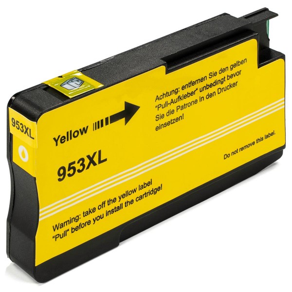 ESMOnline kompatible Druckerpatrone ersetzt HP 953 Yellow