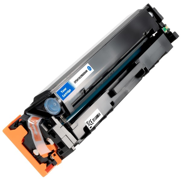 ESMOnline 1 Tonerkartusche 203X CF541X/CRG054H Cyan für HP Lasergeräte Toner Schwarz