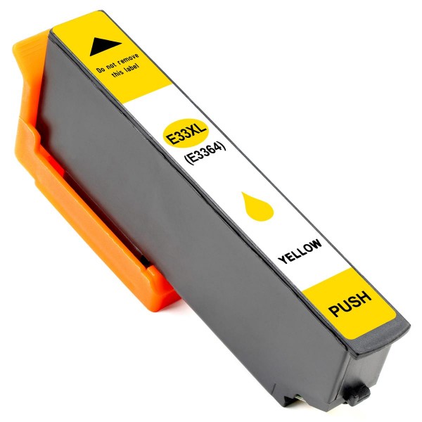 ESMOnline kompatible Druckerpatrone ersetzt Epson 33 T3345 Yellow ("Orange")