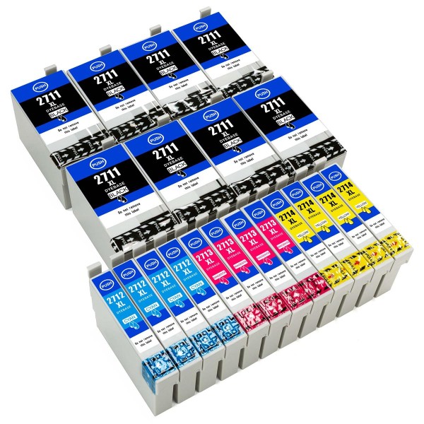 4250614222541 - 20er Set Kompatibel zu Epson Serie 27XL (Wecker) von ESMOnline 4250614222541 - 20er Set Kompatibel zu Epson Serie 27XL (Wecker) von ESMOnline