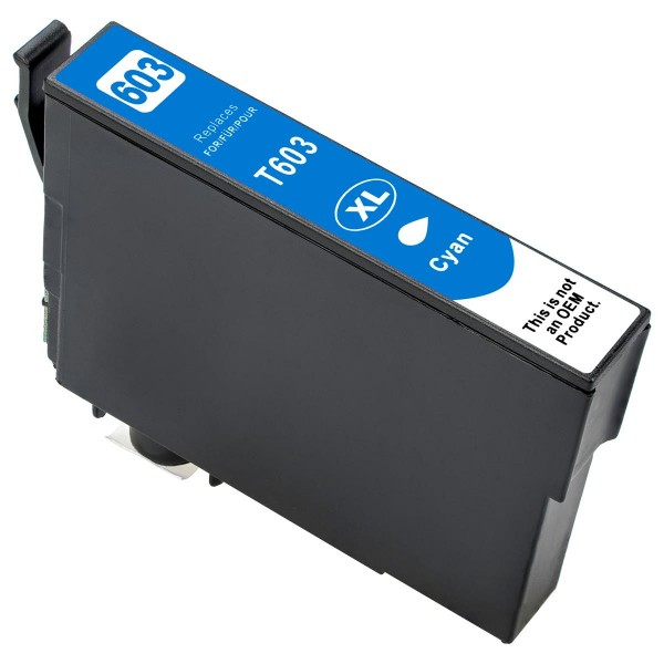 ESMOnline kompatible Druckerpatrone ersetzt Epson Cyan 603XL ("Seestern")