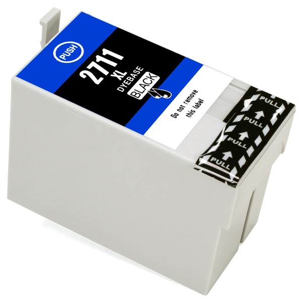 ESMOnline kompatible Druckerpatrone ersetzt Epson 27 XL Black ("Wecker")