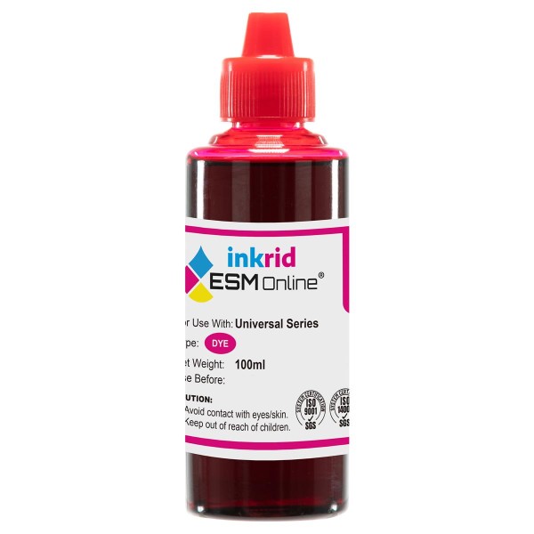 ESMOnline 100 ml kompatible Nachfülltinte für Eco Tank Serie Tintenstrahldrucker, Magenta