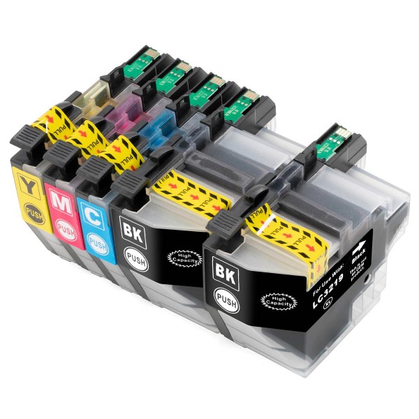 4250614802026 - 5er Set Kompatibel zu Brother Serie LC-3217 LC-3219XL BK CMY Stifte B 4250614802026 - 5er Set Kompatibel zu Brother Serie LC-3217 LC-3219XL BK CMY Stifte B