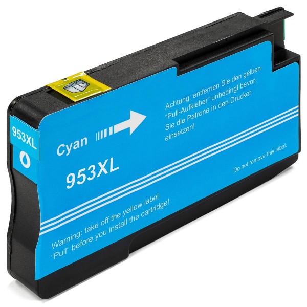 ESMOnline kompatible Druckerpatrone ersetzt HP 953 Cyan