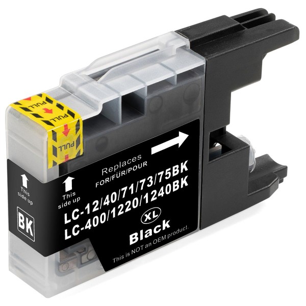 ESMOnline kompatible Druckerpatrone ersetzt Brother LC-1220 LC-1240 LC-1280 Black