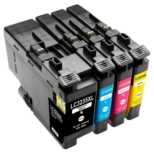 4250614800459 - 4x Brother Serien LC-3233 LC-3235XL kompatibel von ESMOnline 4250614800459 - 4x Brother Serien LC-3233 LC-3235XL kompatibel von ESMOnline