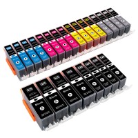 ESMOnline 24er kompatible Druckerpatronen ersetzt Canon PGI-525 CLI-526 ESMOnline 24er kompatible Druckerpatronen ersetzt Canon PGI-525 CLI-526